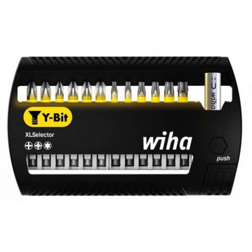 WH-41834 Набор с битами Y-Bit PH PZ TX XLSelector SB 7948-Y950 41834, 13 предметов Wiha