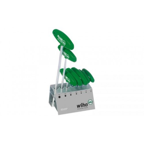 WH-01348 Набор отверток TORX с Т-образной рукояткой Classic 364 VB 01348 в подставке, 7 предметов Wiha