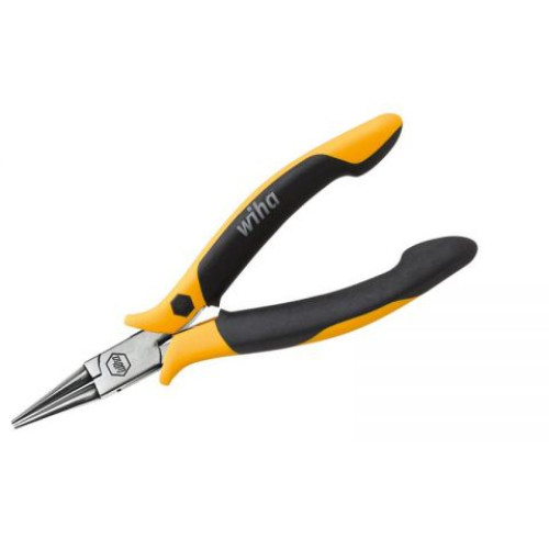 WH-27440 Круглогубцы Professional ESD Z 37 0 04 27440 короткие губки в блистере Wiha