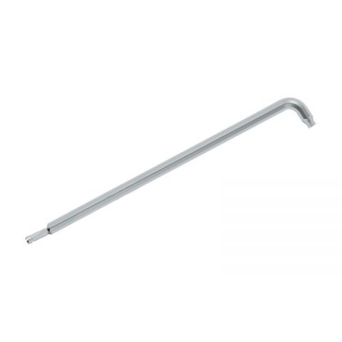 WH-40967 Штифтовый ключ TORX 366BET 40967 T6 х 80 со сферической головкой длинный, титановое серебро Wiha