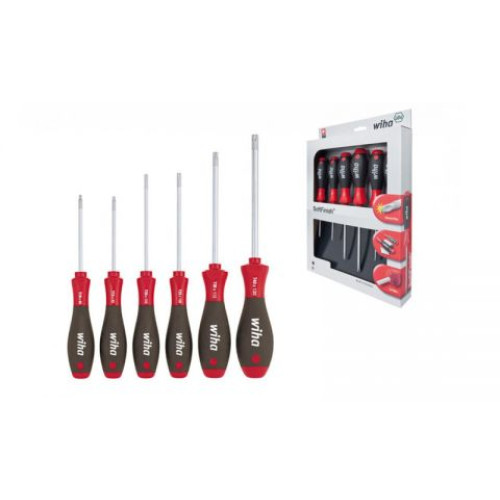 WH-07155 Набор отверток SoftFinish 362 K6 SO 07155 TORX T10-T40 Wiha WH-07155 Набор отверток SoftFinish 362 K6 SO 07155 TORX T10-T40 Wiha