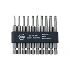 WH-32804 Набор бит со сферической головкой TORX Professional 7045BE 9570 32804 T10-T30, 70 мм 10 шт. Wiha
