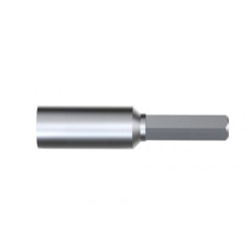 WH-40649 Бита Micro bit HEX nut 7044 4 Z 40649 1/8; x 30 торцовая головка Wiha