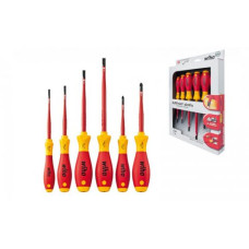 WH-36455 Набор отверток SoftFinish electric SlimFix 3201 ZK6 36455 Wiha
