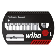 WH-39039 Набор с битами FlipSelector Standard 7947-902 39039 HEX, 11 предметов Wiha