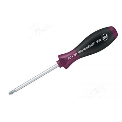 WH-29159 Отвертка MicroFinish Pozidriv 5535 29159 PZ2 x 100 крестовая с шестигранным жалом Wiha WH-29159 Отвертка MicroFinish Pozidriv 5535 29159 PZ2 x 100 крестовая с шестигранным жалом Wiha