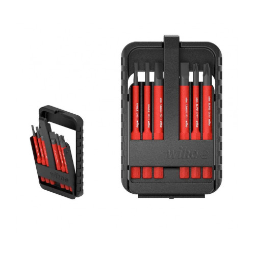 WH-43827 Набор бит VDE slimBit electric slimVario TORX 2831 43154, 6 предметов Wiha