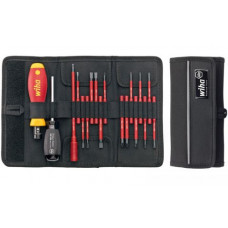WH-36791 Профессиональный стартовый набор инструментов slimTorque VDE 2872 T18 36791, 18 предметов Wiha