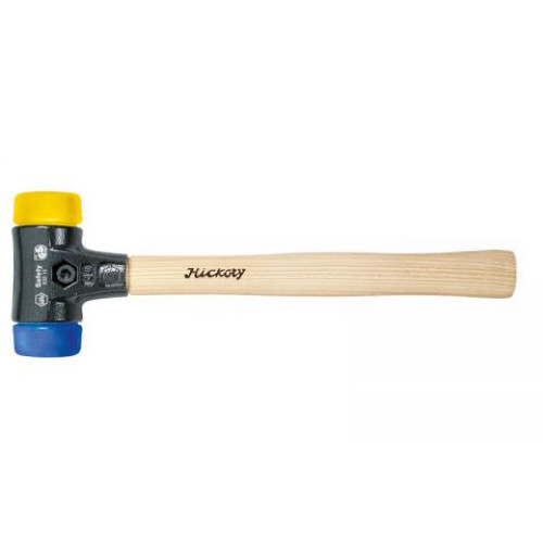 WH-26655 Молоток среднемягкий/среднетвердый Safety 832-15 26655 с сине-желтой головкой 360 мм Wiha