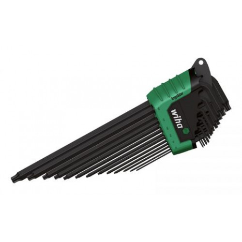 WH-36503 Набор штифтовых ключей TORX MagicSpring Ergostar 366R HZ13 36503, 13 предметов Wiha