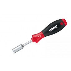 WH-01077 Отвертка SoftFinish HEX nut 343 01077 6 x 65 укороченная с внешним шестигранником Wiha WH-01077 Отвертка SoftFinish HEX nut 343 01077 6 x 65 укороченная с внешним шестигранником Wiha