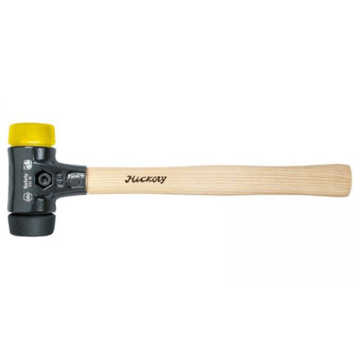 WH-26434 Молоток среднемягкий/среднетвердый Safety 832-35 26434 с черно-желтой головкой 290 мм Wiha